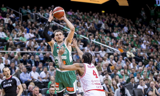 LKL finalo serijos starte „Žalgiris“ išvargo pergalę prieš vilniečius